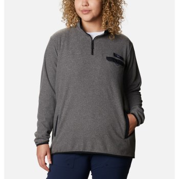 Dámské Svetry Columbia Harborside II Fleece Plus Size Černé NXPOJR152